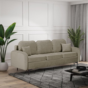 Sofa mit Schlaffunktion 228 cm breit BELLA Beige