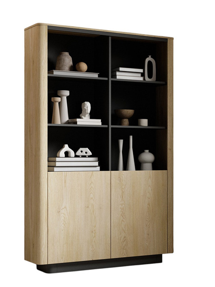 Regal für Wohnzimmer Torro Eiche