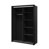 Kleiderschrank mit Spiegel ARTI Eiche artisan/Schwarz