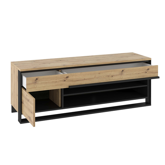 Loft Lowboard mit Schubladen und LED-Beleuchtung LIMA