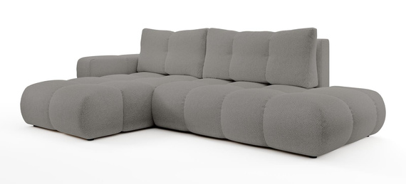  L-form Ecke links oder rechts MOSSA GRAU