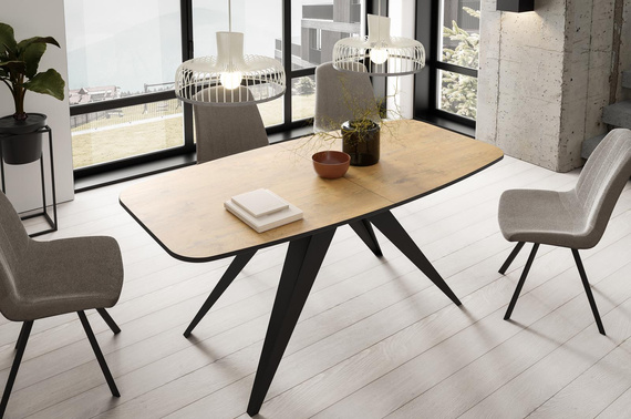 Esszimmertisch 180 cm Eiche craft LENO