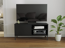 TV-Schrank klein MENS, TV-Möbel 100 cm breit, Modern Wohnzimmer