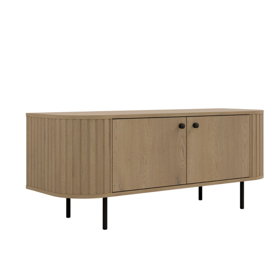 TV-Schrank Japandi klein eiche cremona OVI