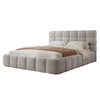 Wolkenbett Bouclé Grau 180x200