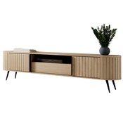 TV Schrank 196 cm Eiche Cremona Japandi CREMIGIO