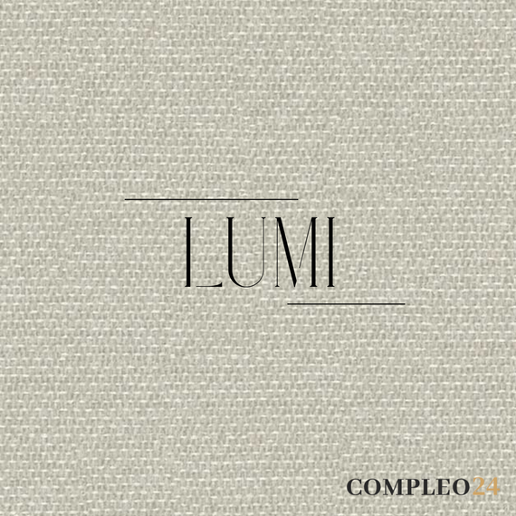 Creme Chenille Stoff Polsterbett 160x200 BAVARO