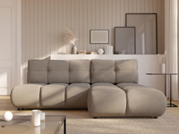 Schlafsofa mit Stauraum Beige VETTO