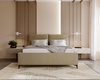 Polsterbett modern LEO ROSA 160x200