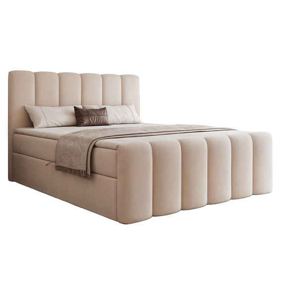 Boxspringbett BUBBLE Elegant 180x200 Beige