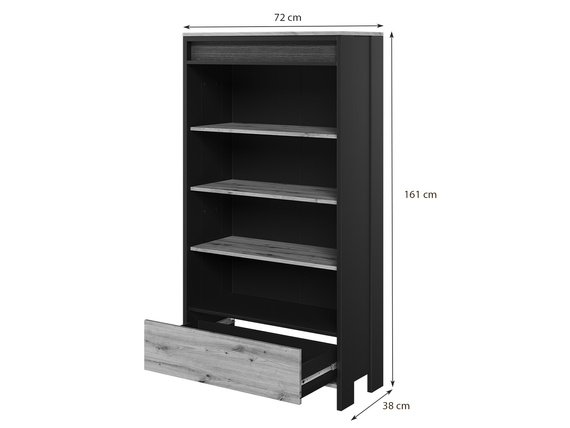 mit Schublade und LED-Beleuchtung TEDS, Modern design
