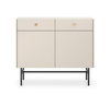 Kommode schmal Beige DAVS