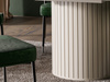 Esstisch ausziehbar modern 120-160 cm MODERNO Kaschmir