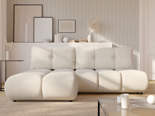 Ecksofa mit Bettkasten Creme VETTO