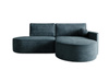 Modernes Ecksofa L Blau MORENO