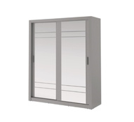 Schwebetürenschrank mit Spiegel ARTI 08 Grau
