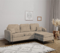 Ecksofa mit Schlaffunktion BELLA Beige