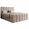 Boxspringbett BUBBLE mit Topper Komfort 180x200 Grau