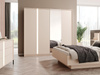 Kleiderschrank Geräumiger für Schlafzimmer NINA Beige