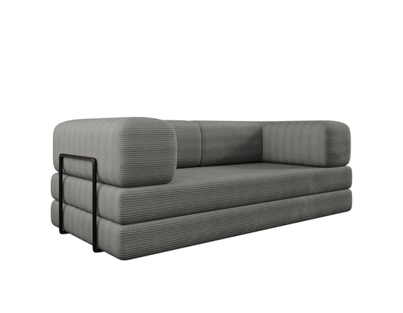 Schlafsofa Design Cord Graphit LAMILO