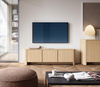 TV Lowboard mit 3 Türen Eiche BORS