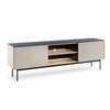 TV-Schrank Kaschmir elegant gerillte Front OMBIS