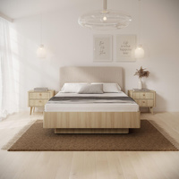 Modernes Holzbett BOHOS Eiche