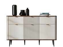 Kommode mit 3 Schubladen Kaschmir LILIA