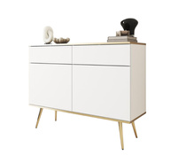 Schmale Kommode im modernen Stil POLO Weiß
