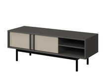 TV-Schrank mit 2 Türen Beige/Anthrazit MALTS