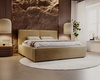 Polsterbett mit Bettkasten ohne Matratze SANTO 