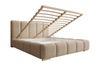 Doppelbett mit Bettkasten BUBBLE Beige