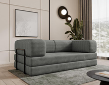 Schlafsofa Design Cord Graphit LAMILO