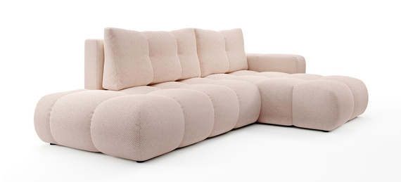 Modern L-form Ecke links oder rechts MOSSA ROSA 