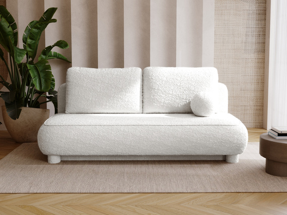 Sofa ohne Armlehnen, moderne runde Form, Moderne Couch BELLY