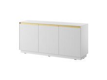 Kommode elegant GLAM Breite: 153,4 cm Weiß