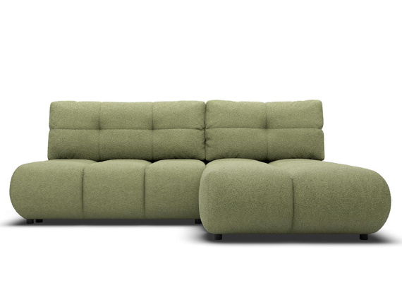 Ecksofa mit Schlaffunktion Olivgrün VETTO 