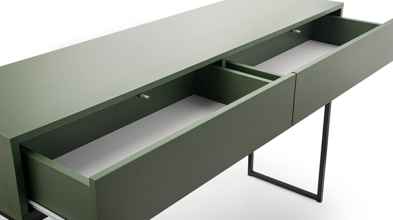 mit 2 Schubladen GOLDAS Modern design, Breite: 137 cm