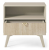 Nachtisch mit Schublade Skandinavisch design MARIA Beige