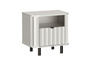Nachttisch mit Schublade Elegant design weiß STYLS