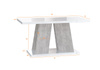 Couchtisch Sofatisch SANA Beton+Weiß