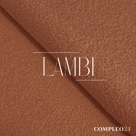 Kupfer Polsterbett 140x200 mit Bettkasten Metallrahmen SAGA