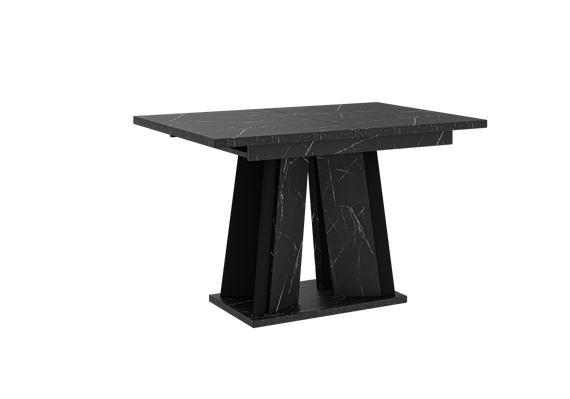 Esstisch Ausziehbar ANDZIAS 2 Schwarz Marble