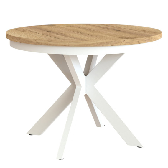 Runde Esstische BELLAMI Weiß modern