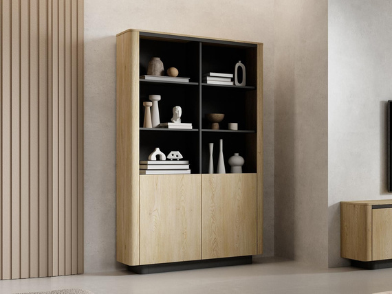 Regal für Wohnzimmer Torro Eiche