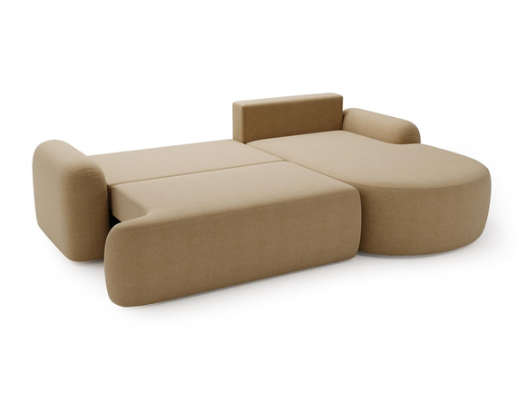 Ecksofa Rechts L Form OLIO Beige
