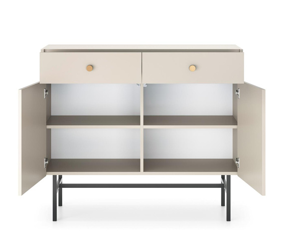 Kommode schmal Beige DAVS